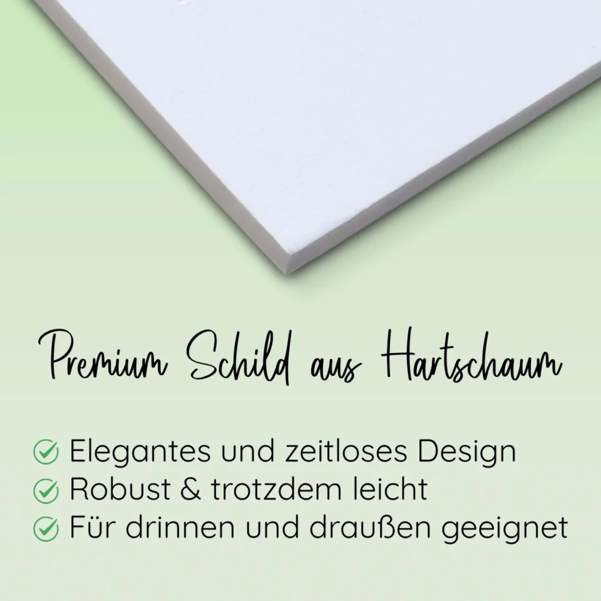Hochzeitsschild - "Kristin" - LeinwandGlück