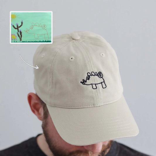 Bestickte Cap | Hochwertig & Handgemacht - LeinwandGlück