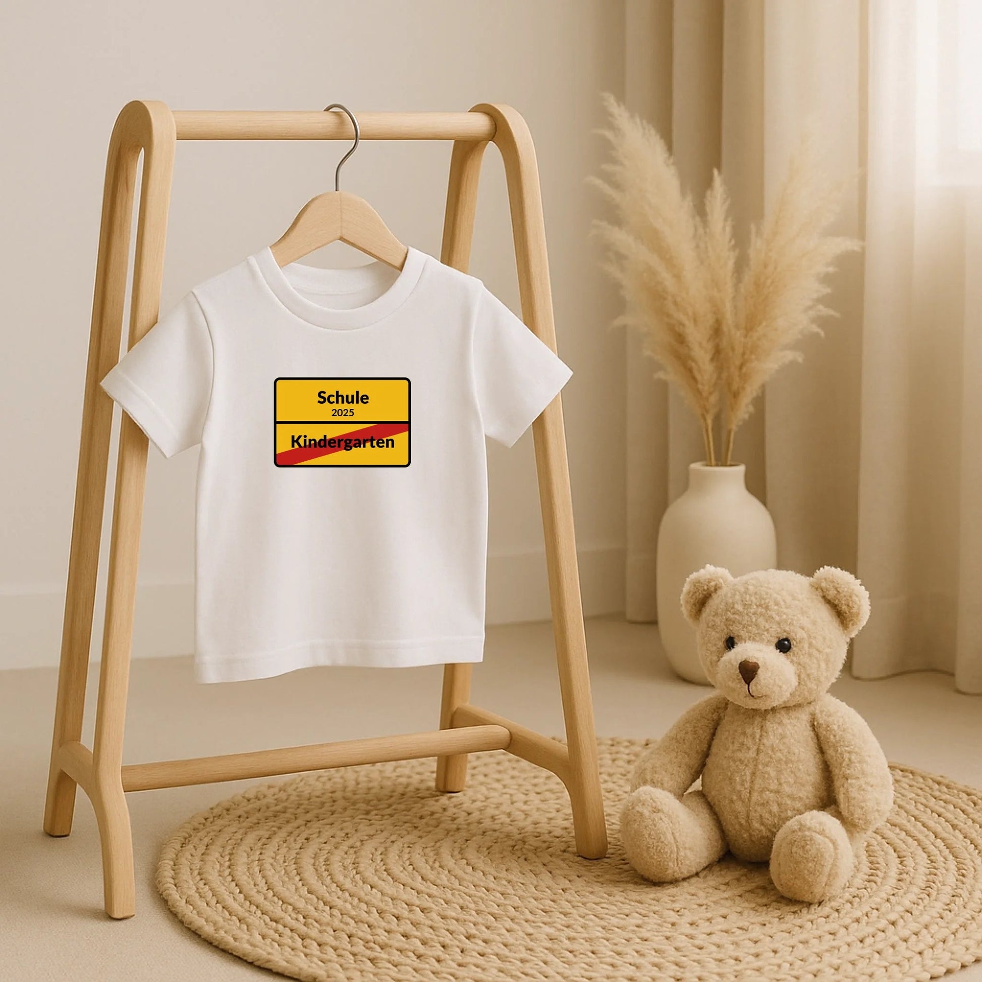 Kinder T-Shirt Schule 2025 - LeinwandGlück