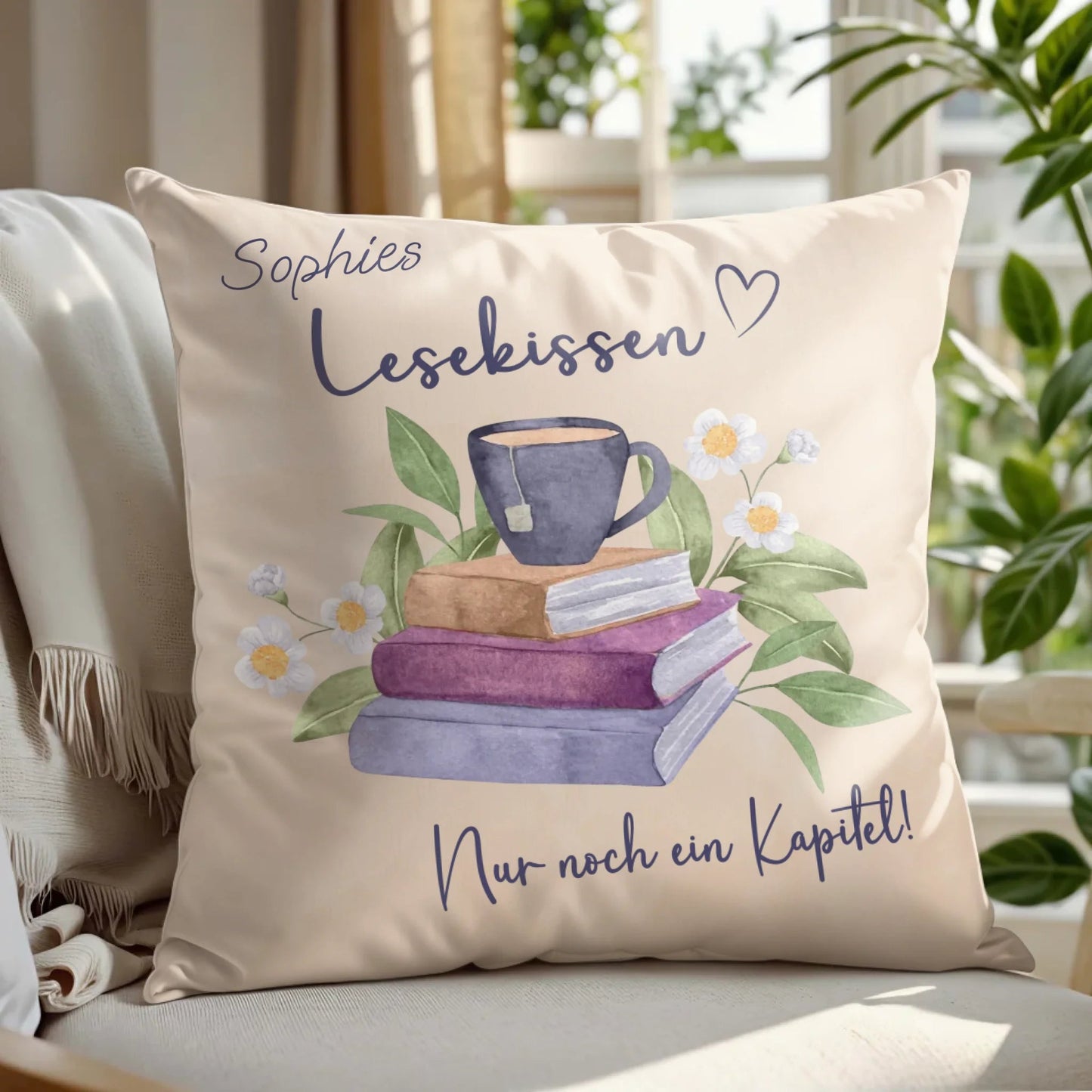 Lesekissen personalisiert - LeinwandGlück