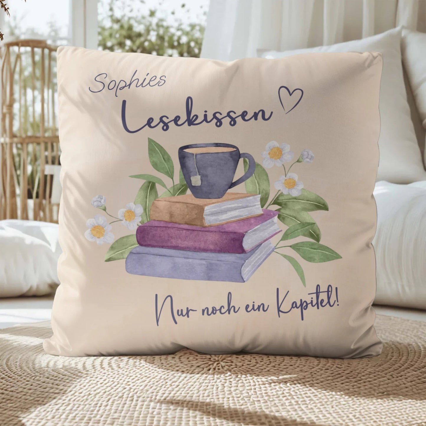 Lesekissen personalisiert - LeinwandGlück