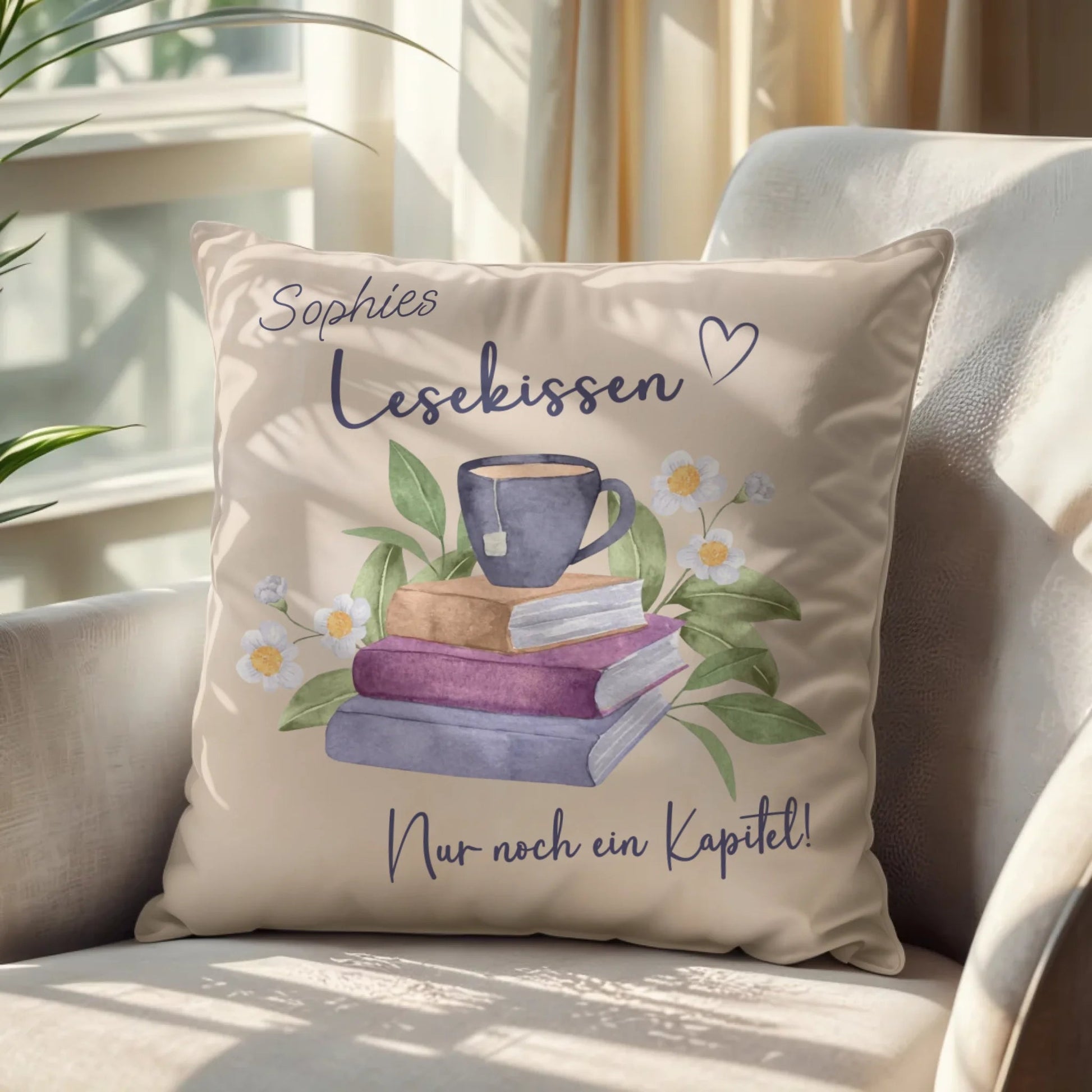 Lesekissen personalisiert - LeinwandGlück