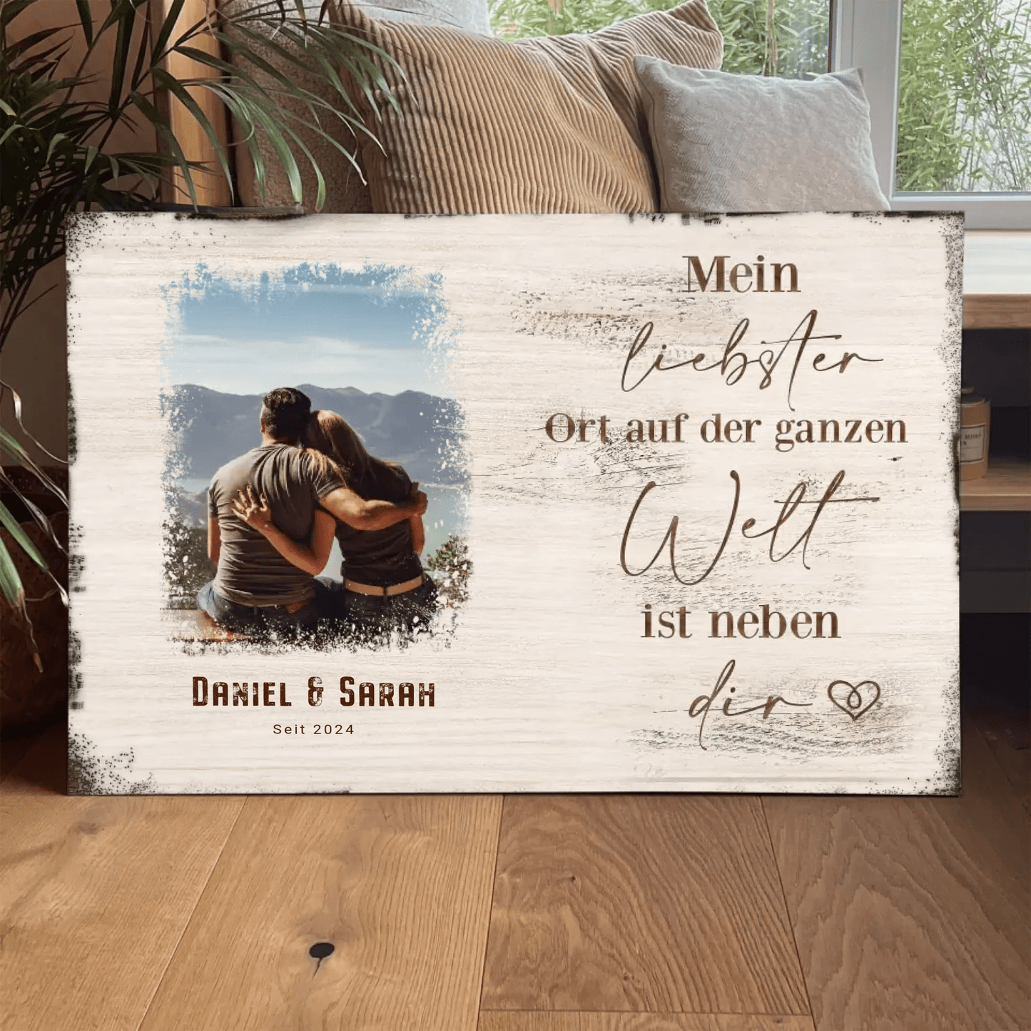 Personalisierte Leinwand - "Mein liebster Ort" - LeinwandGlück