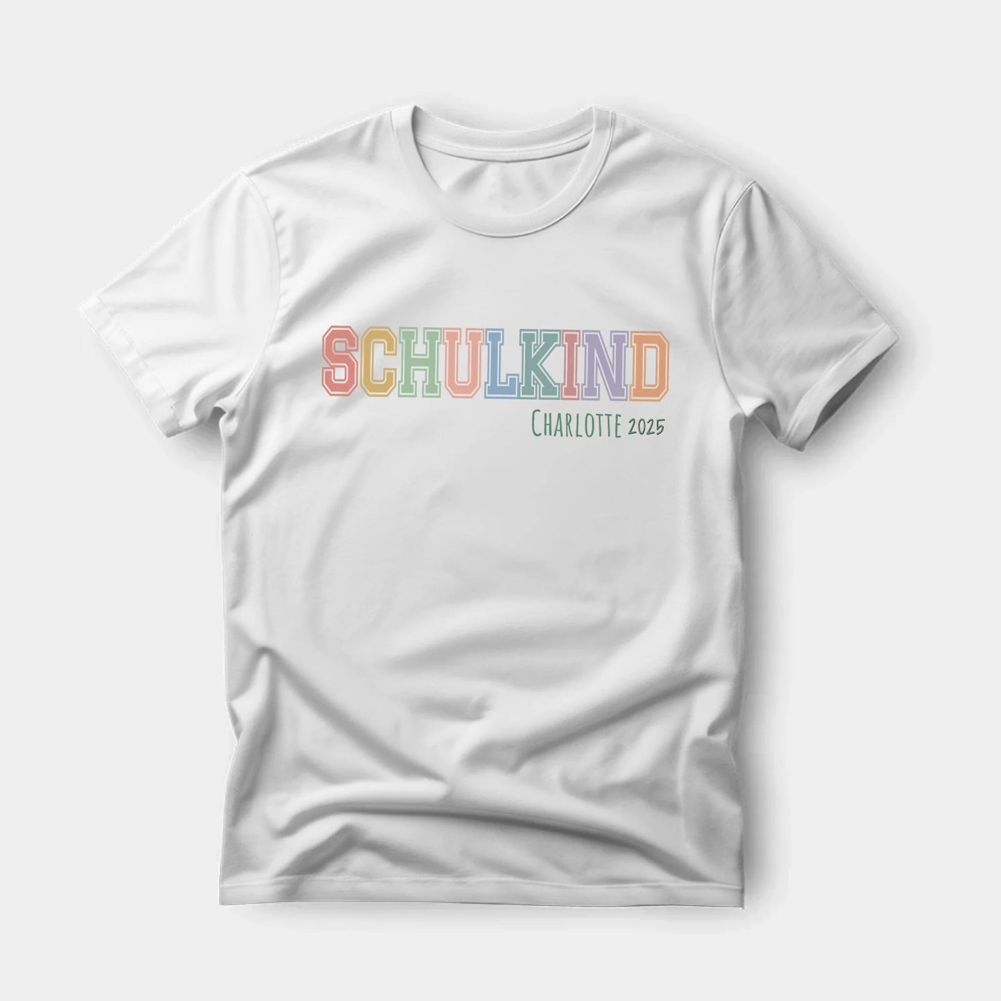 Personalisiertes T-Shirt Schulkind - LeinwandGlück