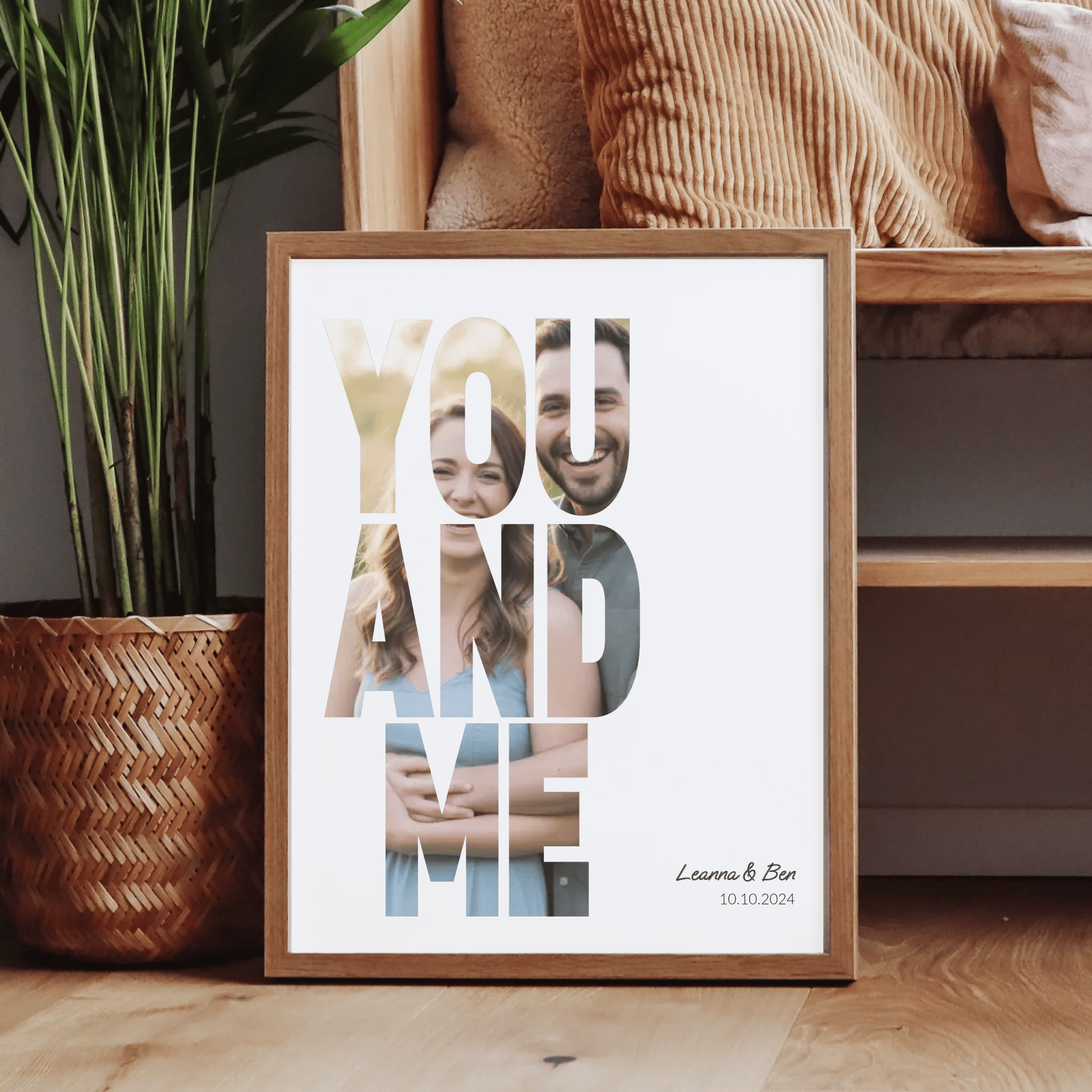 You And Me - Fotoposter für Paare - LeinwandGlück